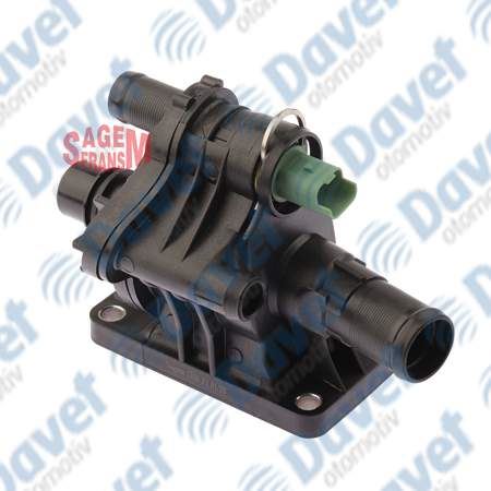 SAGEMFR 131185 Termostat 83°C Berlingo - C3 - C4 - C5 - Fiesta - Focus - P206 - 207 - 307 - 407 1.6 Hdi